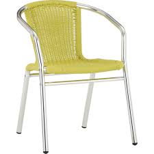 Rex Chartreuse Arm Chair In Outdoor Furniture Cb2 Affordable Outdoor Furniture Stylish Patio Furniture Modern Outdoor Furniture