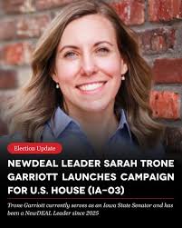 Sarah Trone Garriott (@sarahforiowa.bsky.social) — Bluesky