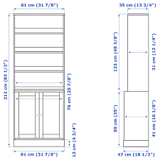 Meuble de rangement ikea a vendre a montreal. Havsta Meuble De Rangement Brun Fonce 81x47x212cm Ikea Canada Ikea