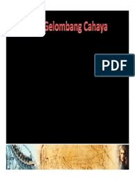 Gelombang bunyi bunyi adalah satu bentuk energi. Ppt Difraksi Gelombang Cahaya Pdf