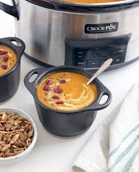 Slow Cooker Pumpkin Soup Detoxinista Recipe Slow Cooker Pumpkin Soup Slow Cooker Pumpkin Pumpkin Soup