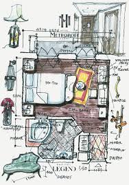 sofitel legend metropole hanoi text sketch by ura kazuya toto architecturaldrawing architectural drawing hand 建築設計図 ハノイ 間取り図