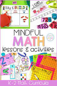 Mindful Math Is A Comprehensive Guided Math Curriculum That Includes Simple To Prep Materials Tons Of Activitie Math Curriculum Guided Math Multisensory Math
