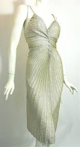 60s Fredericks Of Hollywood Silver Lurex Pleated Dress Dorothea S Closet Vintage Gosh This Is Vintage Dress 60s Cocktail Dress Vintage Vintage Fashion 1960s