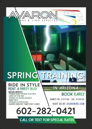 Tickets are selling out fast at cactus league stadiums, where 15 major league teams are based during spring training. Spring Training In Az Cactus League Avaron Party Bus Limo