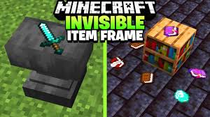 A potentially better way to get rid of things you don't want, would be to use a trapdoor to create an underground bin. Minecraft 1 16 Java Tutorial How To Get Invisible Item Frames With Commands In Vanilla Youtube