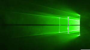 Windows 10 Green Wallpaper Windows 10 Windows Wallpaper Green Windows
