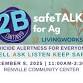 safeTALK for AG – Renville Community Center event image