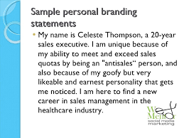 9 amazing personal brand statement examples. The Working Woman S Guide To Online Branding
