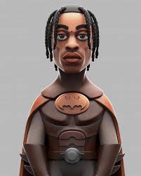 Travis Scott ′′Batman′′ inspirado nos quadrinhos da DC. #africanizeoficial