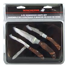Stellar winchester 24 piece cutlery gift box set bnib. Winchester 31 002716 3 Piece Rosewood Knife Set In Gift Tin
