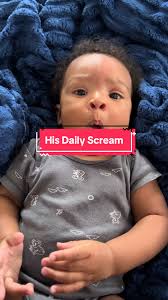 Gotta love the daily baby screams 😂💛 #babyscream #babyscreamchalleng...