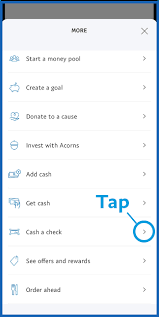 Check spelling or type a new query. What Is The Cash A Check Service In The Paypal App