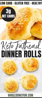 Fathead Keto Dinner Rolls Recipe Keto Bread Rolls Dinner Rolls Recipe Keto Recipes Easy Low Carb Meals Easy