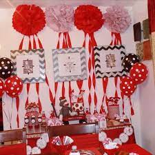 Sock Monkey Baby Shower Party Ideas Photo 3 Of 17 Sock Monkeys Baby Shower Monkey Baby Shower Baby Shower Inspiration