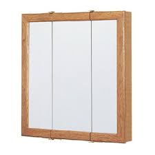 Rsi Home Products Cbt24 11 B Aluminum Oak Triview Medicine Cabinet 24 Bathroom Furniture Home Oak