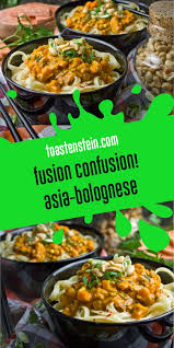 Asia Bolognese Mit Susskartoffeln Und Tofu Rezepte Tofu Bolognese