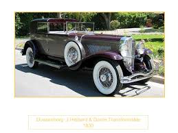 Duesenberg j hibbard & darrin transformable 1930. Carros Memoraveis 1900 1939