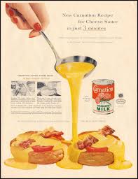 Cheese Sauce Carnation Evaporated Milk Life 07 12 1954 P 37 Evaporated Milk Recipes Retro Recipes Cheese Sauce Recipe