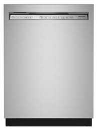 To reset kitchenaid dishwasher model. Stainless Steel With Printshield Finish 44 Dba Dishwasher In Printshield Finish With Freeflex Third Rack Kdfm404kps Kitchenaid
