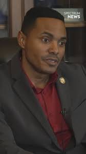 Zohran Mamdani's inauguration speech concluded with several confetti  cannons firing. NY1's live set just happened to sit right