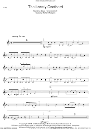 Below you'll find free sheet music of my original compositions and also many arrangements of traditional, christian and lds hymns. Hammerstein The Lonely Goatherd Sheet Music For Violin Solo