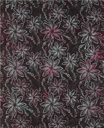 Limit of 12 fabric swatches per order and one swatch per fabric. Timeless Treasures Flower Batik Fabric In Dark Grey Modes4u