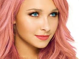 Pink Hair Blue Eyes Pink Lips By Phantomsquid On Deviantart Hair Colour For Green Eyes Hair Photo Beautiful Celebrities