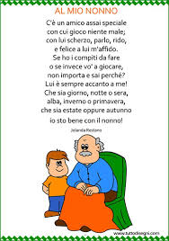 Poesia Per Il Nonno Con Cornice Tuttodisegni Com Nonni Poesia Insegnare Ai Bambini