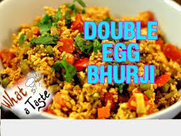Double Egg Bhurji Recipe What A Taste Vanitha Tv Youtube