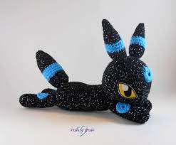 Shiny Umbreon Amigurumi By Sailorminimuffin On Deviantart Pokemon Crochet Pattern Pokeball Crochet Crochet Pokemon