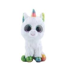 Peluche Licorne Multicolore Licorne Jouet Animaux En Peluche Ty Beanie Boos