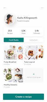 Profile Food App Create A Recipe Healthy Desserts