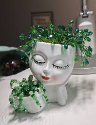 Beading trim for lamp shade holder. Suggestions for bead color welcome