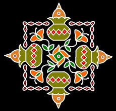 The sweet pots are done with vibrant colors which make them look quite different. Top 9 Pongal Kolam Designs With Pictures 2021 Styles At Life