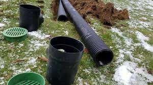 Tilt & drain downspout extender. Best Buried Downspout For Roof Runoff Water French Drain Man Youtube