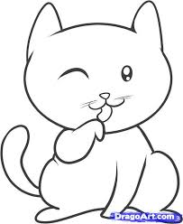 Easy drawing guides' members have access to the full library of printable worksheets for all drawing tutorials and can browse the website free of advertisements! How To Draw A Cat Easy And Cute Howto Techno