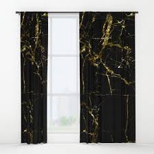 Black And Gold Pattern Curtains Golden Marble Black And Gold Marble Pattern Textured Design Window Curtains Black And Gold Marble Black And Gold Curtains Black Gold Bedroom