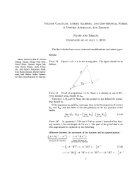 Read this article for getting well acquainted with important topic of engineering mathematics. Vector Calculus Linear Algebra And Differential Forms Pdf Fill Online Printable Fillable Blank Pdffiller