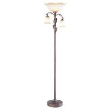 Bronze Floor Lamp With Reading Light Allen Roth Floor Lamp Xf170330 72 4 In Dark Oil Rubbed Bronze 3 Way Torchiere With Reading Lights Bronze Floor Lamp Floor Lamp Glass Shades