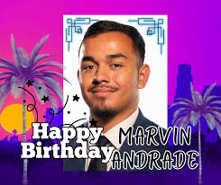 Happy Birthday to our reporter MarvinAndrade !