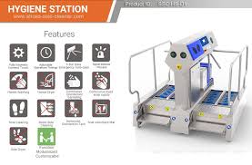 Hands Wash And Cleaning Device Hygiene Station Entrance Cleaning System Hygiene Station Hygiene Station