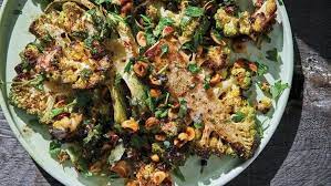 Pan Roasted Romanesco With Hazelnuts And Crispy Bits Recipe Romanesco Recipes Romanesco Veggie Sides