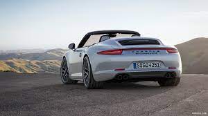 News related to porsche 911. 2015 Porsche 911 Carrera 4 Gts Cabriolet Rear Hd Wallpaper 3