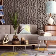 ورق جدران ثلاثي الابعاد للريسبشن قصر الديكور