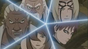 Naruto Shippuden The Kages Naruto Shippuden Anime Naruto Shippuden Gaara