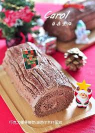 巧克力榛果鮮奶油迷你木材蛋糕 carol 自在生活 christmas food food festive treats