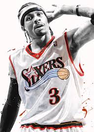 Find out why allen iverson didn't appear in brandy and monica's video for their 1998 smash single the boy is mine, as planned. Allen Iverson Philadelphia Drawing By Kun Pact