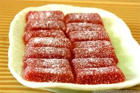 Strawberry Jellies Easy Candy Recipes Fruit Jelly Fruit Jelly Candy Recipe