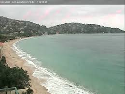 Webcam Cavaliere Beach Le Lavandou France Online Live Cam